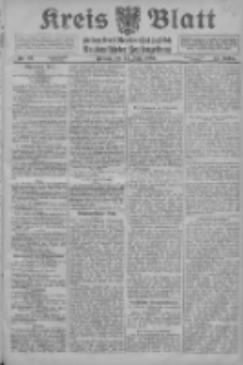 Kreis Blatt für den Kreis Neutomischeler zugleich Hopfenzeitung 1916.07.14 Jg.41 Nr82