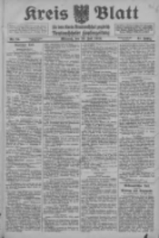 Kreis Blatt für den Kreis Neutomischeler zugleich Hopfenzeitung 1916.07.19 Jg.41 Nr84