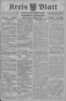 Kreis Blatt für den Kreis Neutomischeler zugleich Hopfenzeitung 1916.09.11 Jg.41 Nr107