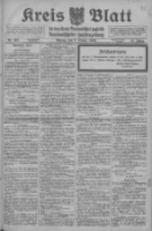 Kreis Blatt f&uuml;r den Kreis Neutomischeler zugleich Hopfenzeitung 1916.10.02 Jg.41 Nr116