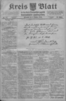 Kreis Blatt für den Kreis Neutomischeler zugleich Hopfenzeitung 1916.10.04 Jg.41 Nr117