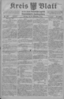 Kreis Blatt f&uuml;r den Kreis Neutomischeler zugleich Hopfenzeitung 1916.11.24 Jg.41 Nr138