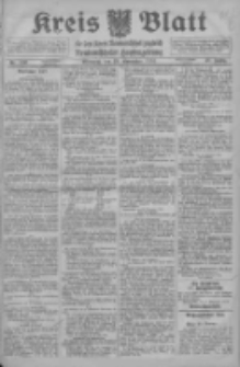 Kreis Blatt f&uuml;r den Kreis Neutomischeler zugleich Hopfenzeitung 1916.11.29 Jg.41 Nr140