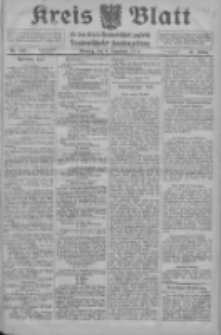 Kreis Blatt f&uuml;r den Kreis Neutomischeler zugleich Hopfenzeitung 1916.12.04 Jg.41 Nr142