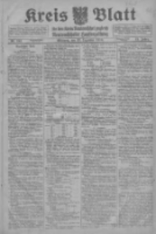 Kreis Blatt f&uuml;r den Kreis Neutomischeler zugleich Hopfenzeitung 1916.12.27 Jg.41 Nr151