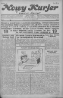 Nowy Kurjer: dawniej "Postęp" 1930.11.08 R.41 Nr259