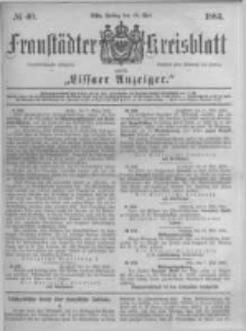 Fraust&auml;dter Kreisblatt. 1883.05.18 Nr40