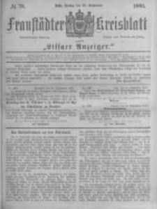Fraust&auml;dter Kreisblatt. 1883.09.28 Nr78