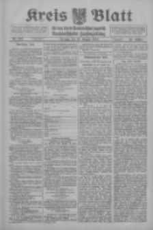 Kreis Blatt für den Kreis Neutomischeler zugleich Hopfenzeitung 1915.08.27 Jg.40 Nr101