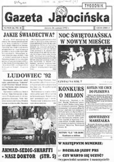 Gazeta Jarocińska 1992.06.26 Nr26(90)