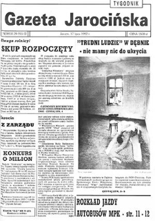 Gazeta Jarocińska 1992.07.17 Nr29(93)