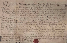 Pozwolenie na budowę wiatraka w Pomykowie w 1653 roku