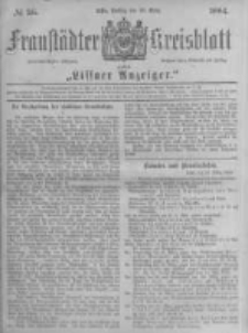 Fraust&auml;dter Kreisblatt. 1884.03.28 Nr26