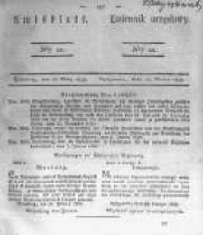Amtsblatt der K&ouml;niglichen Preussischen Regierung zu Bromberg. 1838.03.16 No.11
