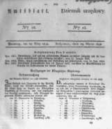 Amtsblatt der K&ouml;niglichen Preussischen Regierung zu Bromberg. 1838.03.23 No.12
