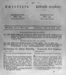 Amtsblatt der K&ouml;niglichen Preussischen Regierung zu Bromberg. 1838.05.18 No.20
