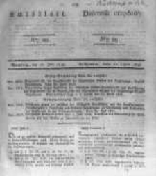 Amtsblatt der K&ouml;niglichen Preussischen Regierung zu Bromberg. 1838.07.20 No.29