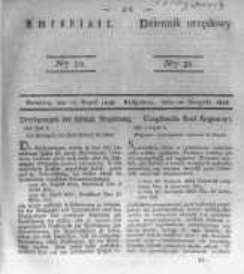 Amtsblatt der K&ouml;niglichen Preussischen Regierung zu Bromberg. 1838.08.10 No.32