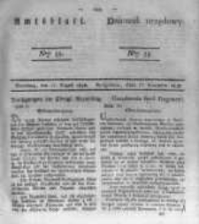 Amtsblatt der K&ouml;niglichen Preussischen Regierung zu Bromberg. 1838.08.17 No.33