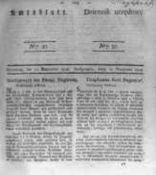 Amtsblatt der K&ouml;niglichen Preussischen Regierung zu Bromberg. 1838.09.14 No.37