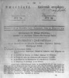 Amtsblatt der K&ouml;niglichen Preussischen Regierung zu Bromberg. 1838.09.28 No.39