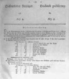 Oeffentlicher Anzeiger zum Amtsblatt No.8. der K&ouml;nigl. Preuss. Regierung zu Bromberg. 1838