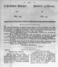 Oeffentlicher Anzeiger zum Amtsblatt No.13. der K&ouml;nigl. Preuss. Regierung zu Bromberg. 1838