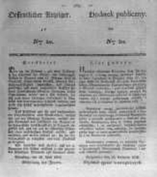 Oeffentlicher Anzeiger zum Amtsblatt No.20. der Königl. Preuss. Regierung zu Bromberg. 1838