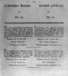 Oeffentlicher Anzeiger zum Amtsblatt No.22. der K&ouml;nigl. Preuss. Regierung zu Bromberg. 1838