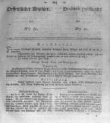 Oeffentlicher Anzeiger zum Amtsblatt No.31. der Königl. Preuss. Regierung zu Bromberg. 1838
