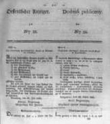 Oeffentlicher Anzeiger zum Amtsblatt No.32. der Königl. Preuss. Regierung zu Bromberg. 1838