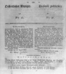 Oeffentlicher Anzeiger zum Amtsblatt No.36. der Königl. Preuss. Regierung zu Bromberg. 1838