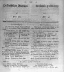 Oeffentlicher Anzeiger zum Amtsblatt No.37. der Königl. Preuss. Regierung zu Bromberg. 1838