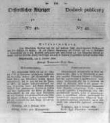 Oeffentlicher Anzeiger zum Amtsblatt No.42. der Königl. Preuss. Regierung zu Bromberg. 1838