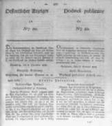 Oeffentlicher Anzeiger zum Amtsblatt No.50. der Königl. Preuss. Regierung zu Bromberg. 1838