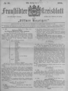 Fraustädter Kreisblatt. 1884.05.02 Nr36