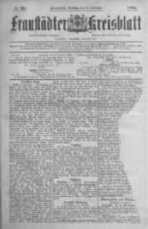 Fraust&auml;dter Kreisblatt. 1884.12.09 Nr99