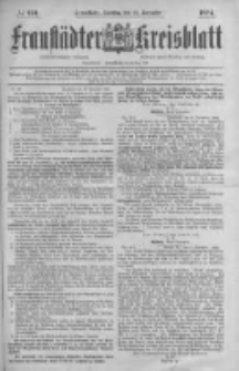 Fraust&auml;dter Kreisblatt. 1884.12.16 Nr101