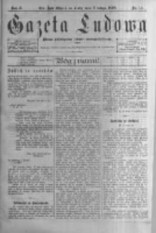 Gazeta Ludowa: pismo poświęcone ludowi ewangielickiemu. 1898.02.02 R.3 nr10