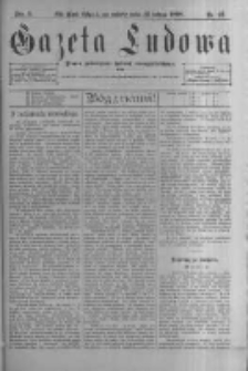 Gazeta Ludowa: pismo poświęcone ludowi ewangielickiemu. 1898.02.12 R.3 nr13