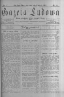 Gazeta Ludowa: pismo poświęcone ludowi ewangielickiemu. 1898.03.02 R.3 nr18
