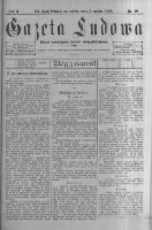 Gazeta Ludowa: pismo poświęcone ludowi ewangielickiemu. 1898.03.05 R.3 nr19