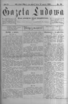 Gazeta Ludowa: pismo poświęcone ludowi ewangielickiemu. 1898.03.26 R.3 nr25