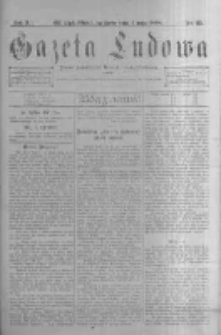 Gazeta Ludowa: pismo poświęcone ludowi ewangielickiemu. 1898.05.04 R.3 nr35