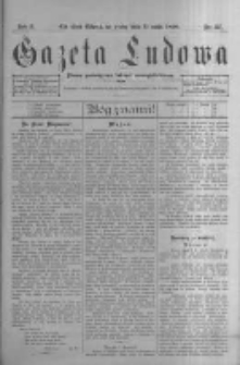 Gazeta Ludowa: pismo poświęcone ludowi ewangielickiemu. 1898.05.11 R.3 nr37