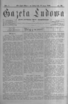 Gazeta Ludowa: pismo poświęcone ludowi ewangielickiemu. 1898.05.18 R.3 nr39