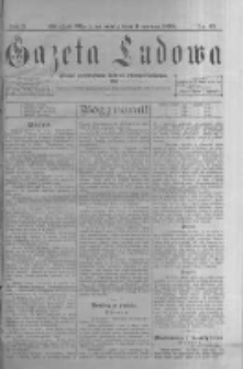 Gazeta Ludowa: pismo poświęcone ludowi ewangielickiemu. 1898.06.04 R.3 nr43