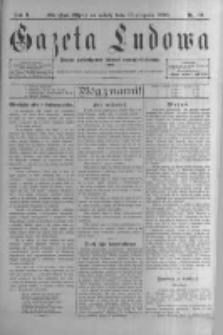 Gazeta Ludowa: pismo poświęcone ludowi ewangielickiemu. 1898.08.13 R.3 nr63