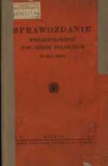 Sprawozdanie Wielkopolskiego Towarzystwa Kółek Rolniczych za rok 1936/37