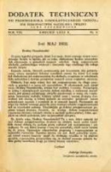 Dodatek Techniczny do Przewodnika Gimnastycznego "Sok&oacute;ł" 1932.04 R.8 Nr4